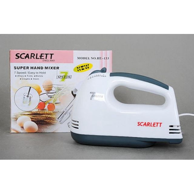 Máy đánh trứng cầm tay Scarlet 7 cấp độ