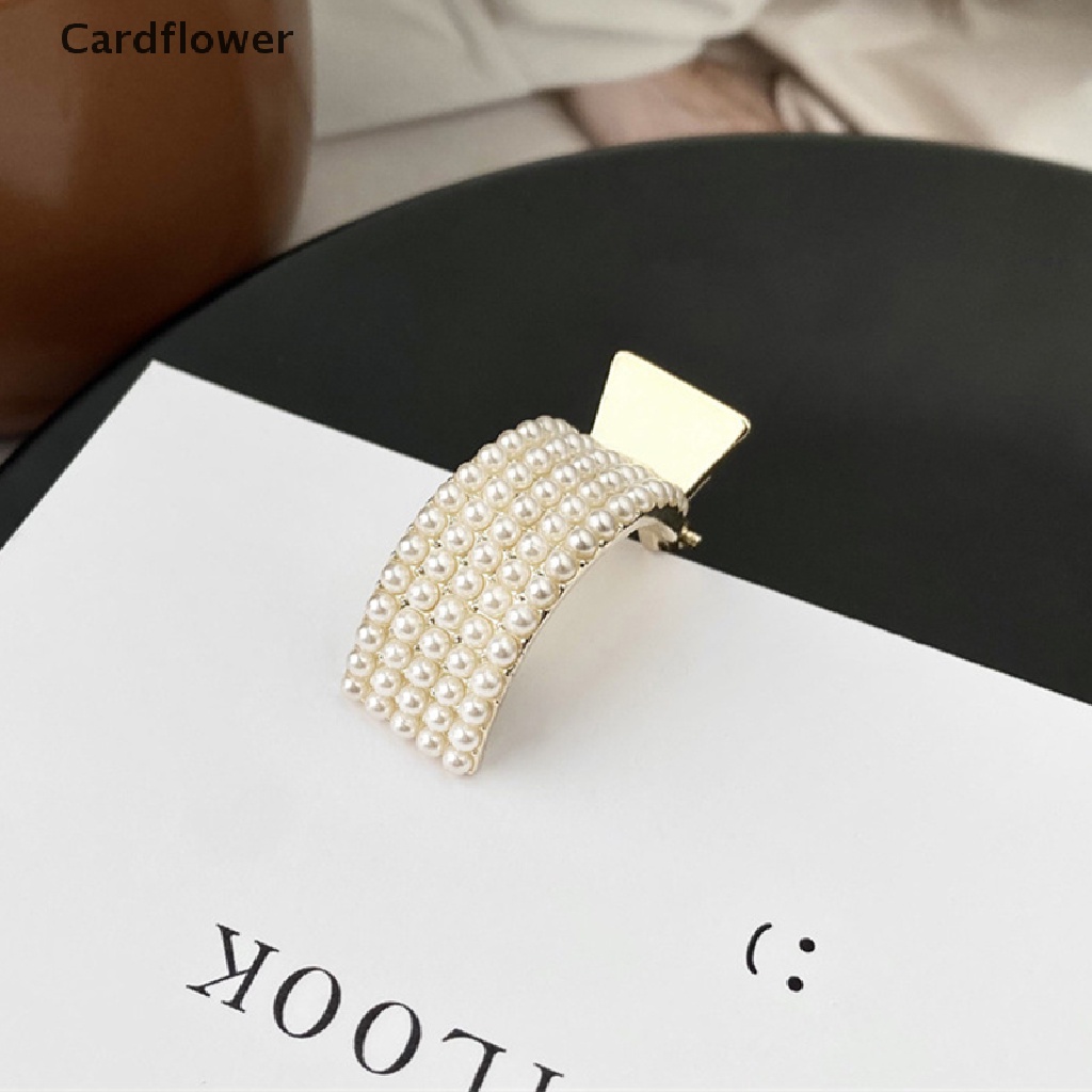 &lt; Cardflower &gt; Kẹp Cố Định Tóc Đuôi Ngựa Chống Chảy Xệ Mạng Internet Cao Cấp Cho Nữ