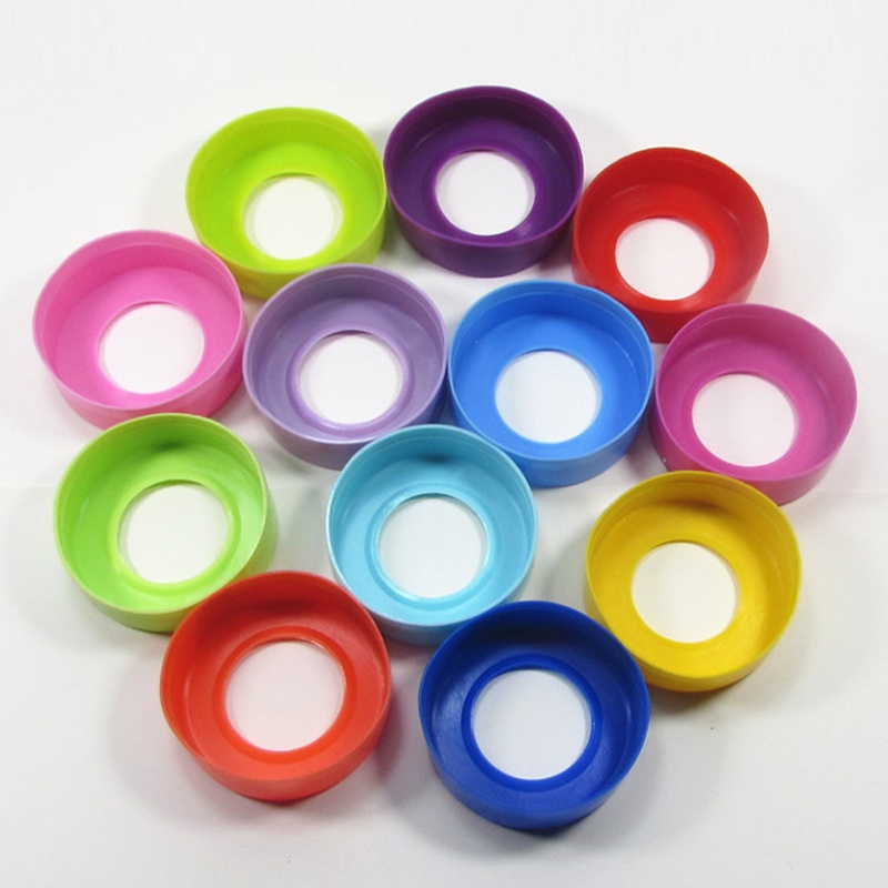 1 Vỏ Bọc Đế Cốc Giữ Nhiệt Bằng Silicon Tiện Dụng