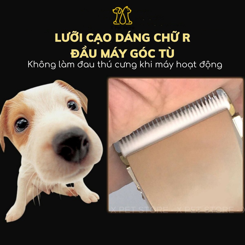 Tông Đơ Cắt Lông Chó Chaoer, Hàng Nhập Khẩu Cao Cấp