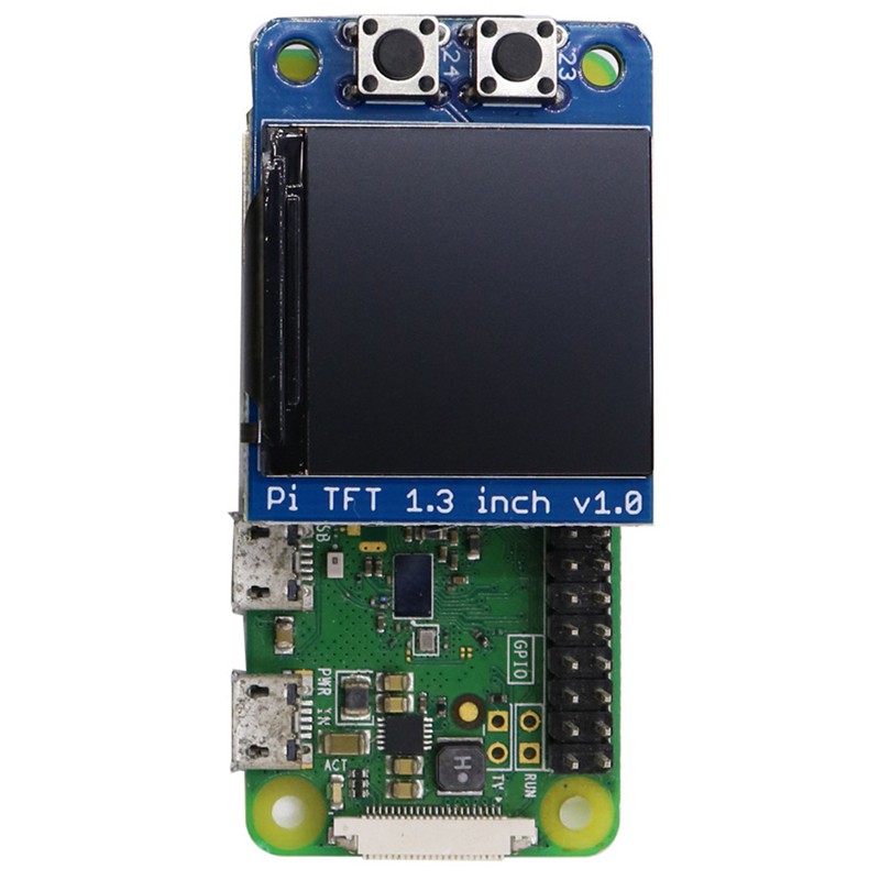 Màn Hình Cảm Ứng Mini Pi Tft 1.3inch - 240x240 Cho Raspberry Pi