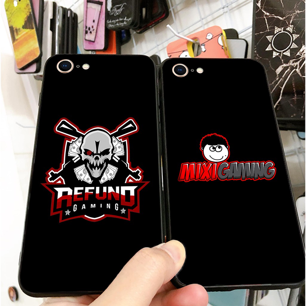 Ốp Iphone 6/6s-6/6splus-7/8 thường In Hình Game: Refund Gaming, Mixi Gaming, Divine Esports,DivisionX,Cerberus