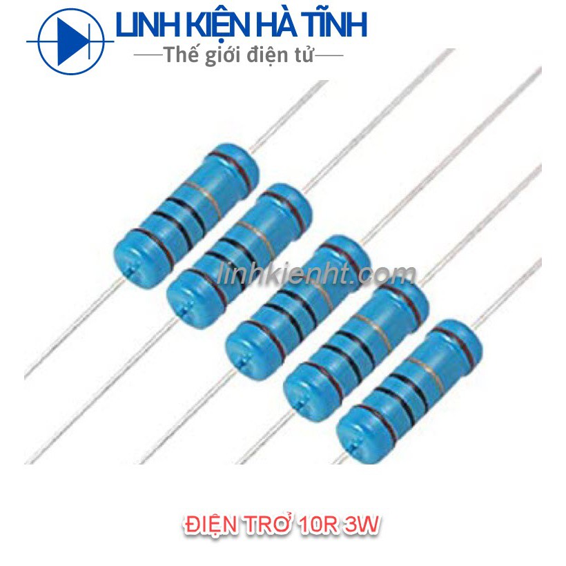 [10 CON] ĐIỆN TRỞ 10R 3W TRỞ 3W 10ohm SỬA AMPLI