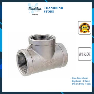 TÊ REN TRONG INOX/ TÊ REN PHI 21/ D15 INOX 304- ĐỘ BỀN CAO