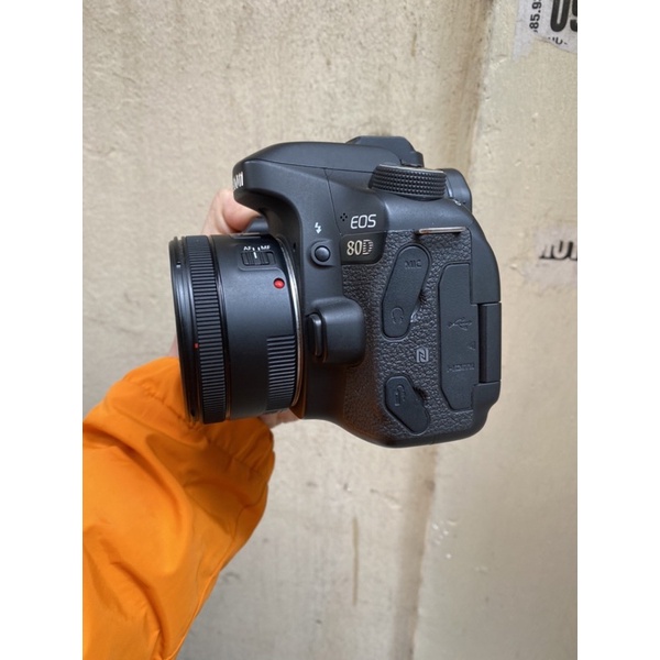 Máy ảnh Canon 80D và 50StM ngoại hình đẹp 90-99%
