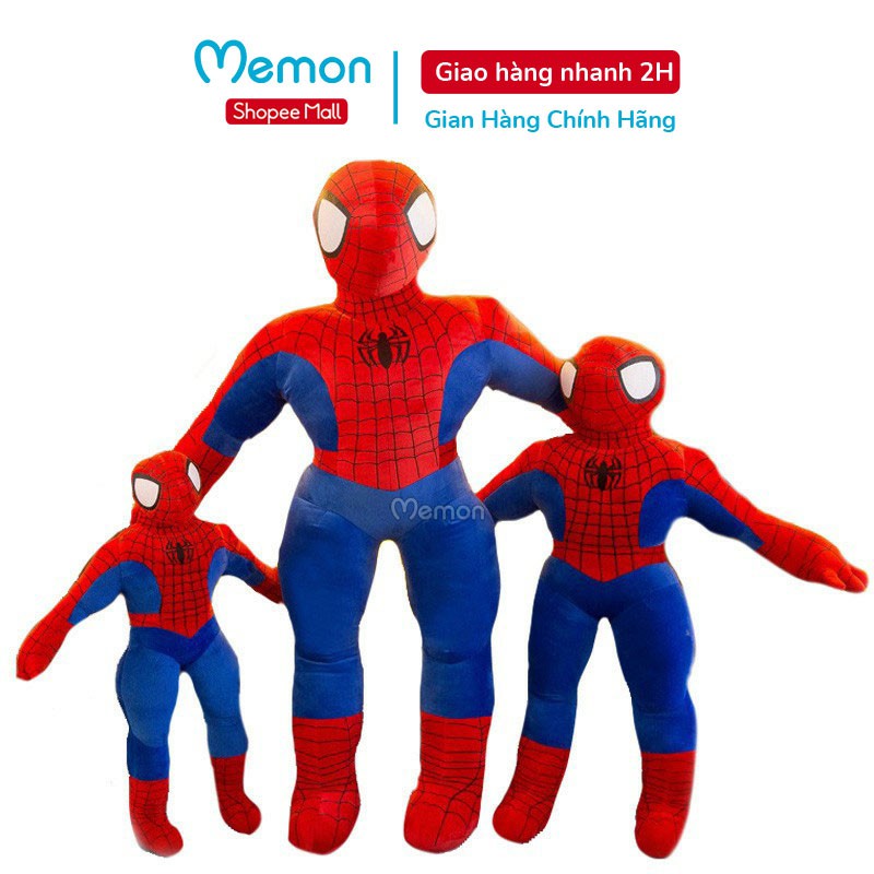 Gấu Bông Người Nhện Spider Man, Shop Memon Cao Cấp.