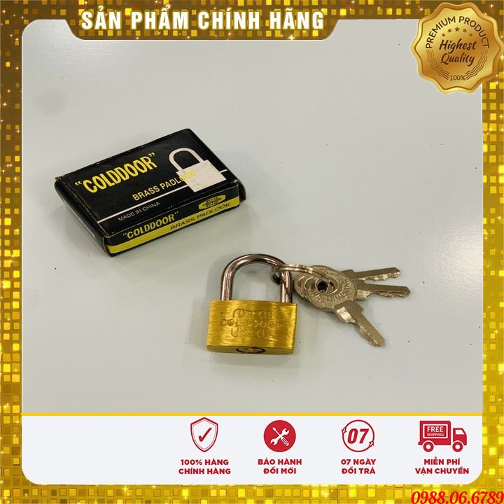 Khóa vali 2P và 2,5P ⚡FREE SHIP⚡gang mạ đồngcó 3 chìa khóa-Vòng ổ khóa bằng kim loại ( thép không rỉ ) - siêu chắc chắn