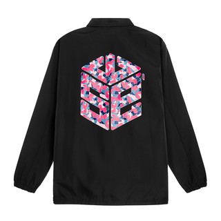 Áo khoác dù SWE nam vải dù 2 lớp chống nước form rộng streetwear