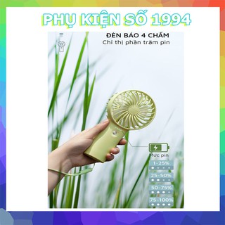 Quạt Mini cầm tay,để bàn tích điện dung lương cao 6000mAh và 3000mAh CHÍNH HÃNG Yoobao F3