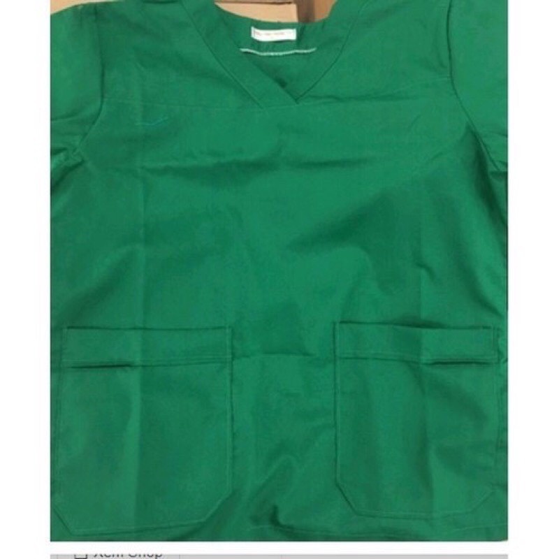 Bộ quần ao phẫu thuật xanh