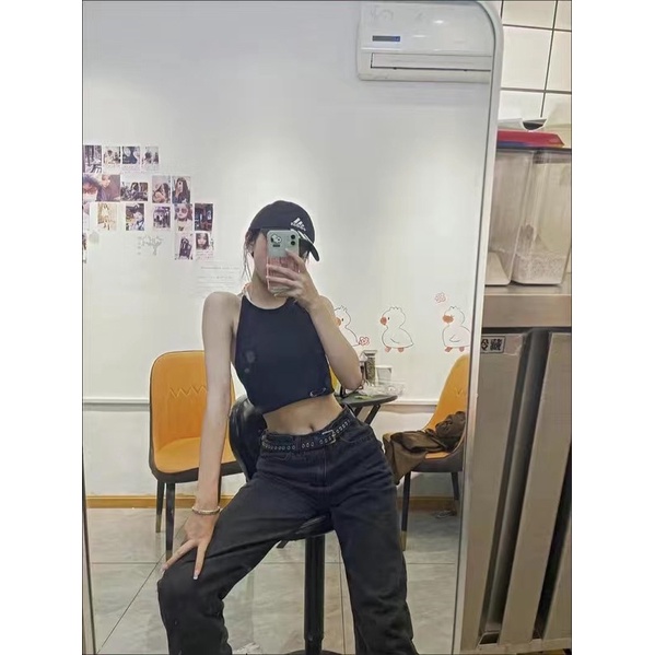Áo Yếm Dây Xích Hở Lưng Sexy Sang Chảnh
