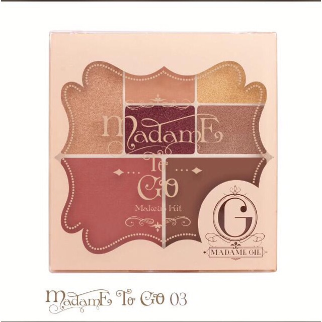 (hàng Mới Về) Bảng Phấn Mắt Madame Gie Madame To Go | BigBuy360 - bigbuy360.vn