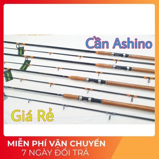 [Xả Hàng] Cần Câu Ashino Black Max - Cần Câu Cá Cán gỗ Carbon