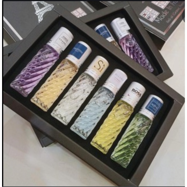 Set nước hoa tháp 6 chai 20ml
