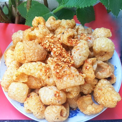 Da heo chiên giòn tỏi ớt NTFood 160Gr - Nhất Tín Food