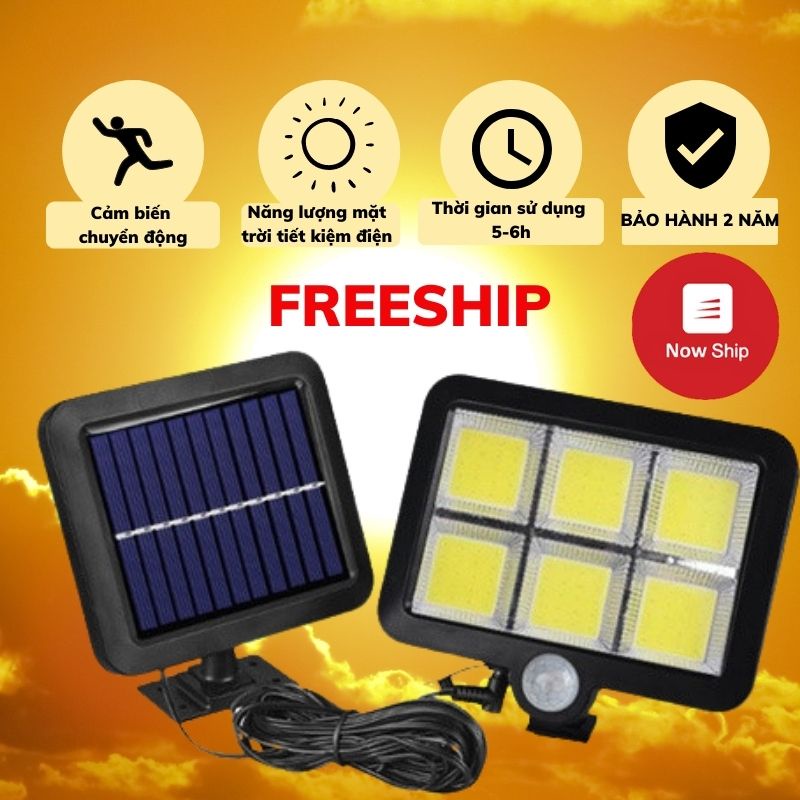 Đèn Cảm Biến Chuyển Động, Đèn Năng Lượng Mặt Trời Kèm Điều Kiểm 200W, Đèn Năng Lượng Mặt Trời ASAKI