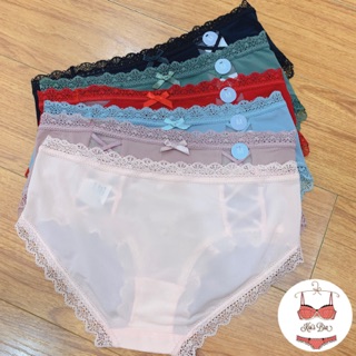 [Hàng Cao Cấp] Combo 5 Quần Lót Satanh Lụa Ren Lạnh Cao Cấp