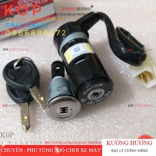 Khóa điện xe future 1 , loại khóa 6 cạnh chống trộm