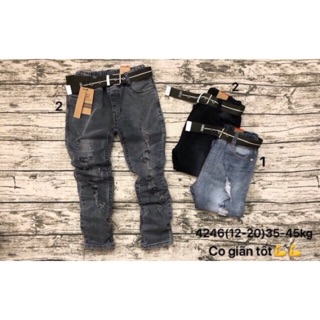 Quần jean bé trai size đại từ 25-40kg
