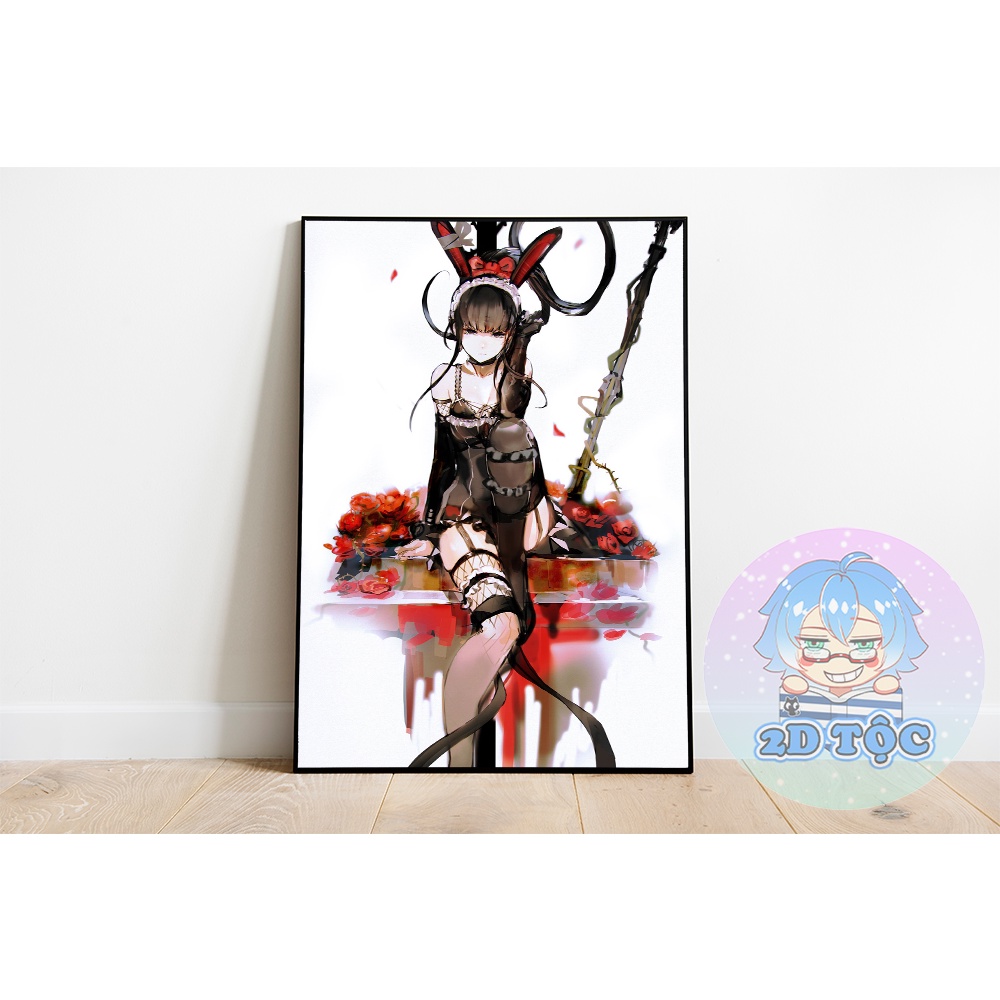 TRANH POSTER A3 HẦU GÁI CHIẾN BINH PLEIADES NABERAL ANIME OVERLORD CHẤT LIỆU GIẤY CAO CẤP  - 2D TỘC SHOP