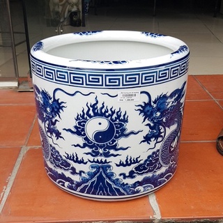 Bát nhang men xanh lam sứ cao cấp bát tràng