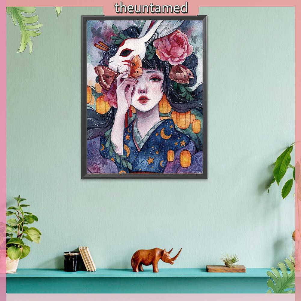 Tranh Thêu 11ct Hình Cô Gái Xinh Xắn | BigBuy360 - bigbuy360.vn