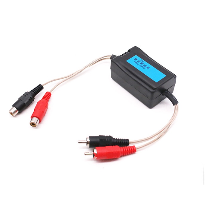 Bộ thiết bị lọc nhiễu âm thanh ô tô xe hơi gia đình chống tiếng hú ồn loại tốt hàng cao cap mẫu mới