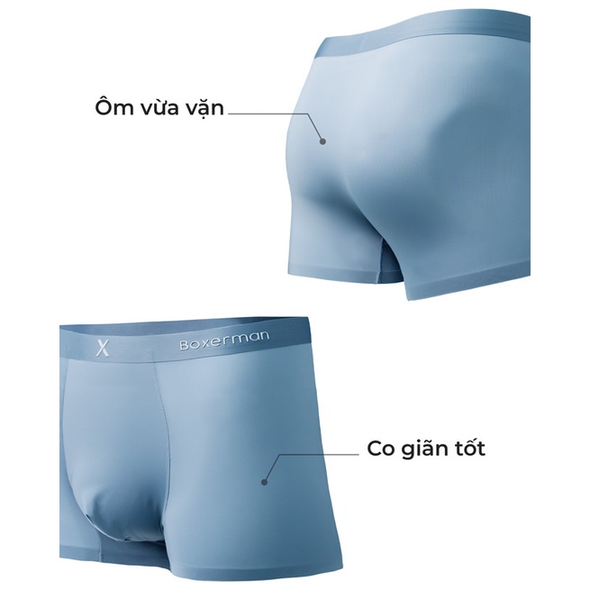 Quần lót nam boxer PROFIT V2 thoáng khí khử mùi kháng khuẩn cao cấp BOXERMAN
