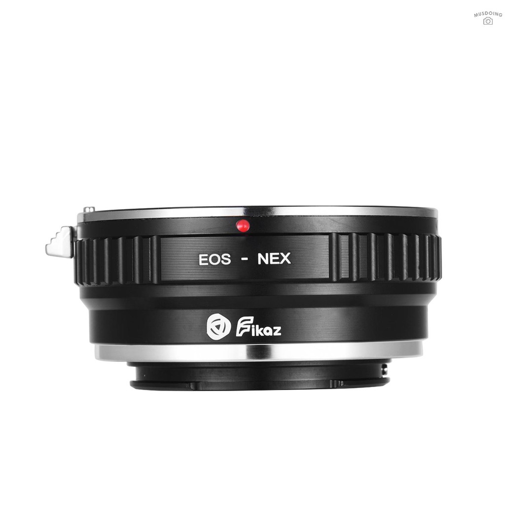 Fikaz LM-NEX Lens Mount Adapter Ring Aluminum Alloy Compatible with Leica M-mount Lens to Sony NEX/E Mount Mirrorless Ca