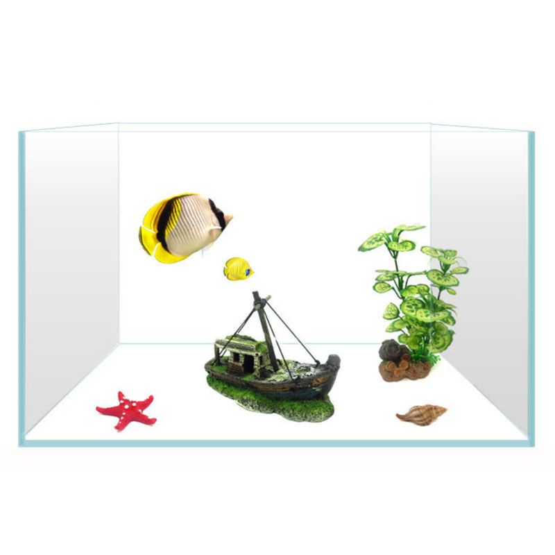 Aoto Tàu Ngầm Ẩn Trang Trí Bể Cá