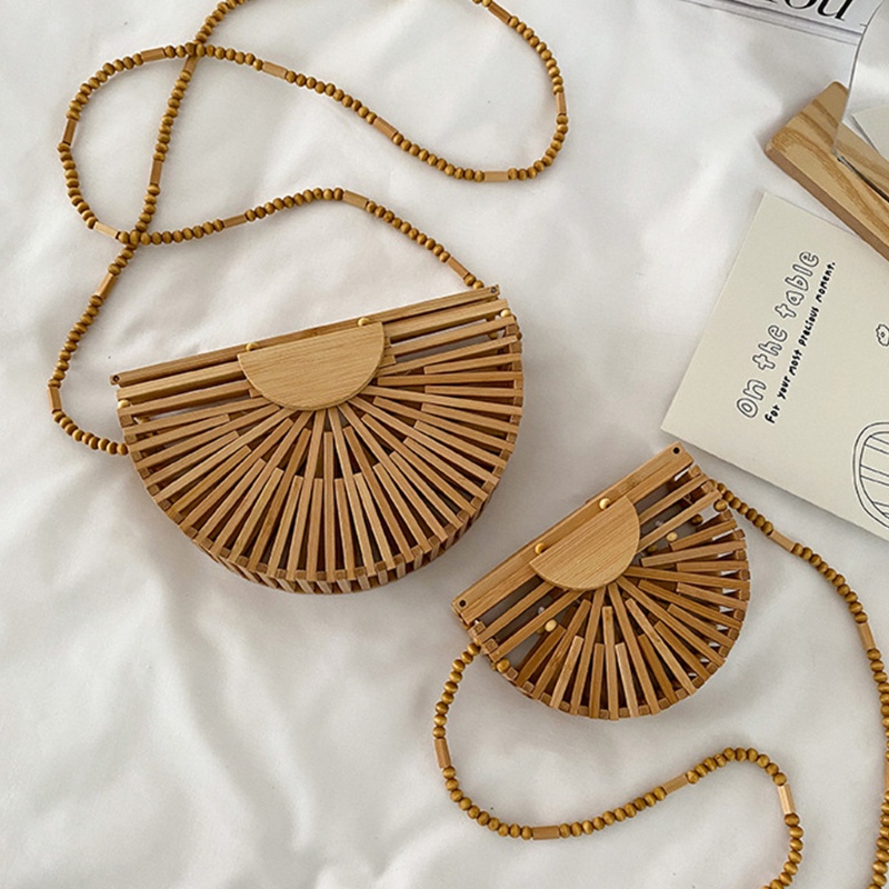 Túi Xách Đan Tre Thời Trang Dành Cho Nữ