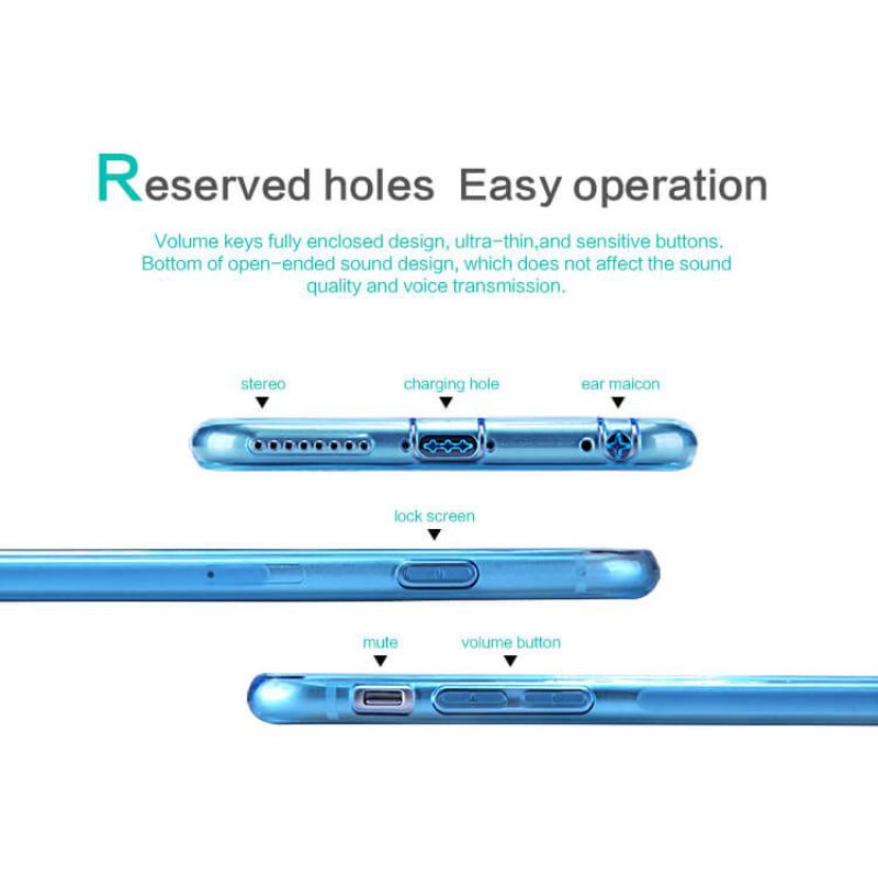 Ốp lưng dẻo siêu mỏng 0.6mm cho iPhone 6 / 6s hiệu Nillkin Nature  - hàng nhập khẩu