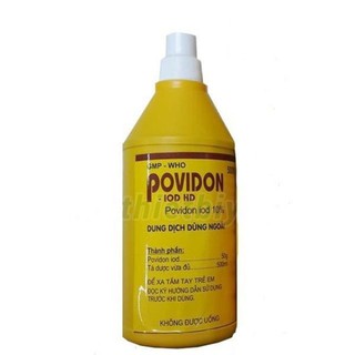 Chai sát trùng Povidine 500ml