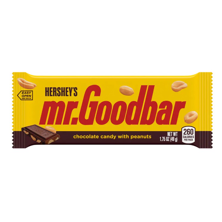 Socola Mỹ Hershey's Mr. Goodbar Extra Large Milk Chocolate with Peanuts 124g