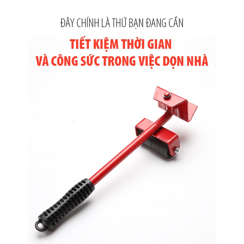 Bộ dụng cụ nâng và hỗ trợ di chuyển đồ đạc thông minh, dụng cụ di chuyển vật nặng, vật cồng kềnh trong gia đình MKS051