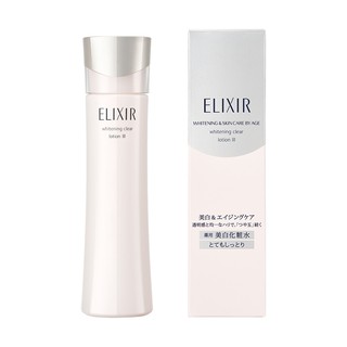 Nước hoa hồng trắng da, chống lão hóa Shiseido Elixir Whitening Clear Lotion 170ml