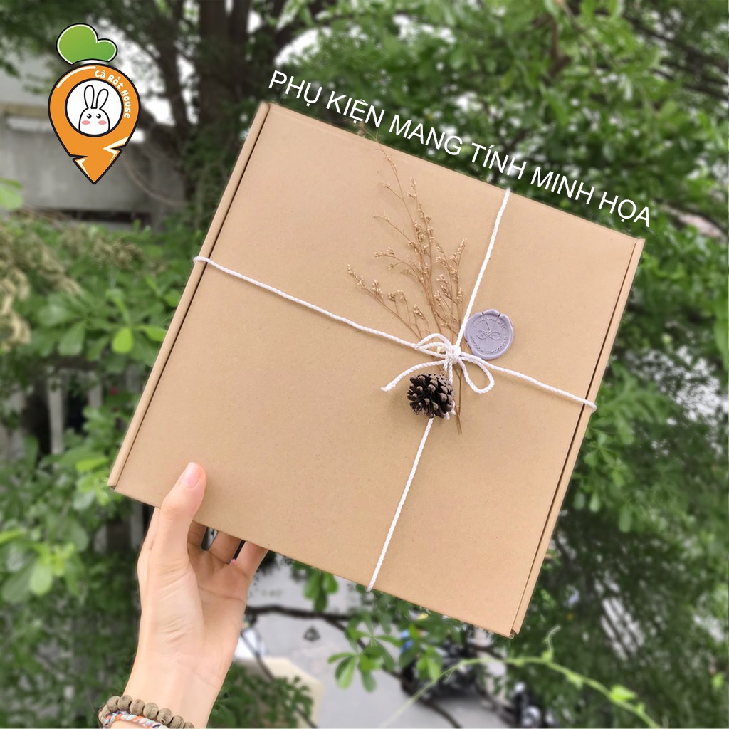 Hộp carton nắp gài đựng quà /