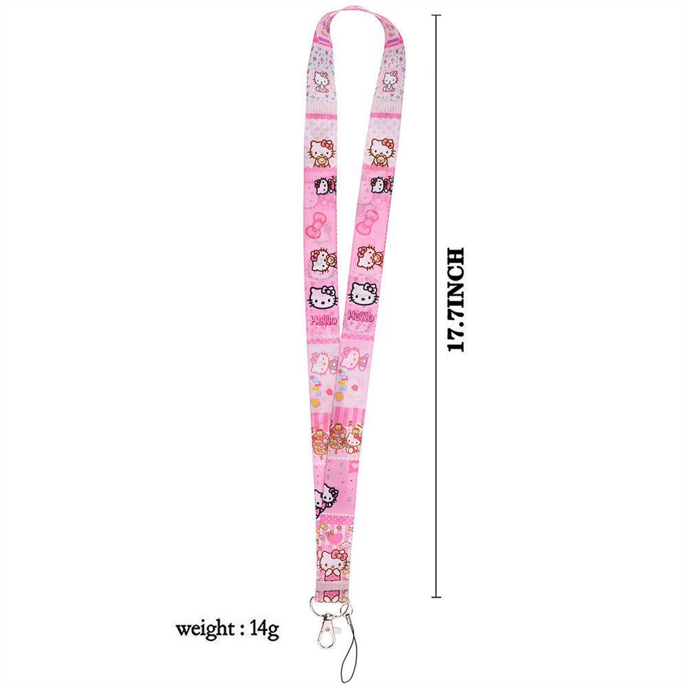 Móc Điện Thoại / Chìa Khóa / Dây Đeo Cổ In Họa Tiết Hoạt Hình Melody Dễ Thương Tiện Dụng