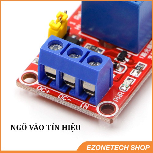 Module Relay 5V 1 Kênh Ngõ Ra 250Vac/10A/30Vdc/10A