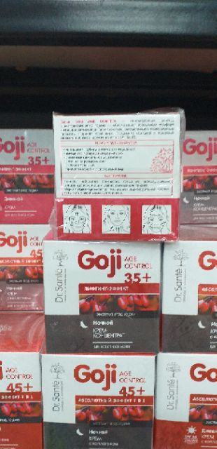 Kem chống nhăn, làm trắng goji age control 35+