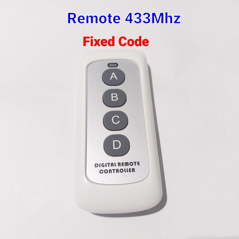 Remote 433 Mhz Fixed Code EV1527