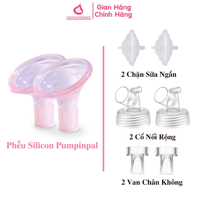 Phễu Hút Sữa Pumpinpal Cho Máy Avent, Fazt, Nevi, Cmbear, Sanity, Mamago, Gluckbaby, Kidplaza, Kichilachi,Felix...