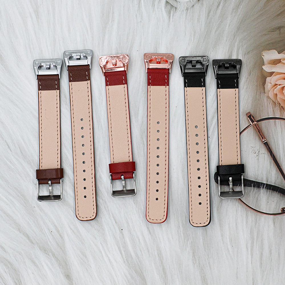 Dây Đeo Da Thay Thế Cho Đồng Hồ Thông Minh Huawei Band 8 7 6 / Honor Band 6