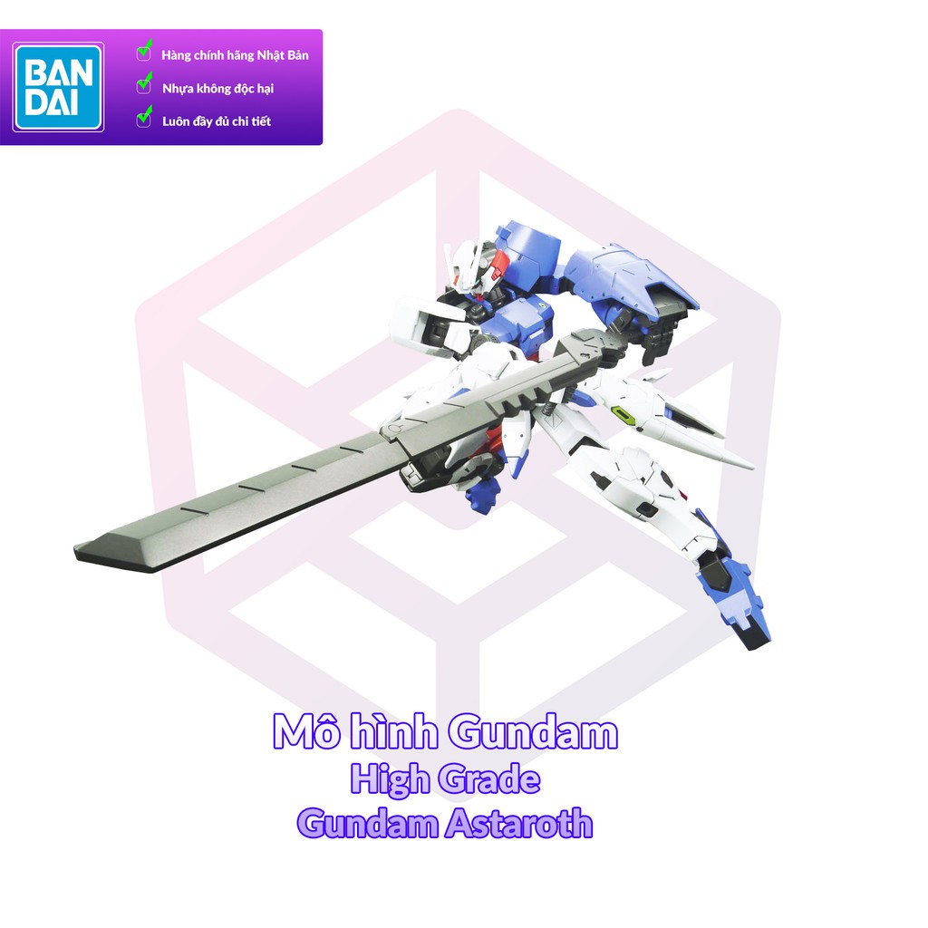 Mô Hình Gundam Bandai HG IBO 019 Gundam Astaroth [GDB] [BHG]