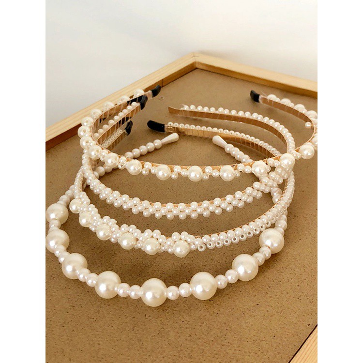 Bờm tóc, cài tóc đính hạt xinh xắn cho các bạn nữ HÀNG LOẠI 1