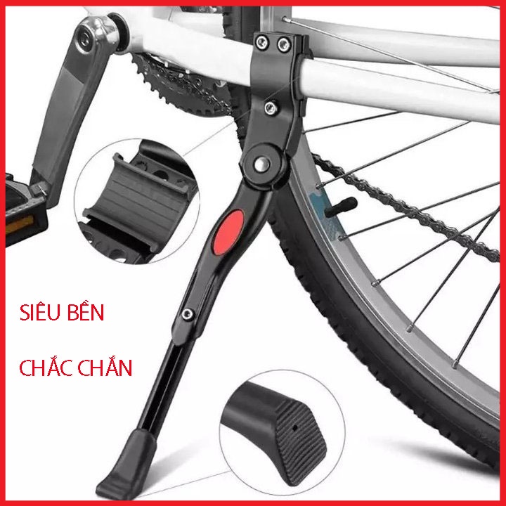 Chân chống xe đạp hợp kim nhôm điều chỉnh chiều cao
