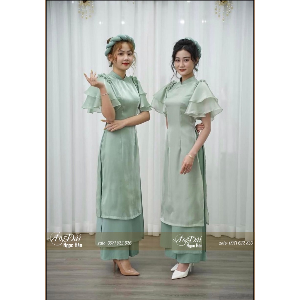 Áo Dài Bê Tráp Nữ Cưới Hỏi Cách Tân BC07