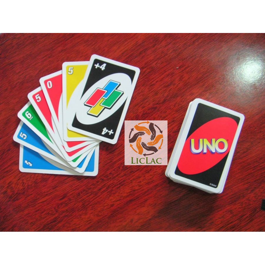 Đồ Chơi Bộ bài UNO 108 lá cơ bản - Loại Giấy Cứng