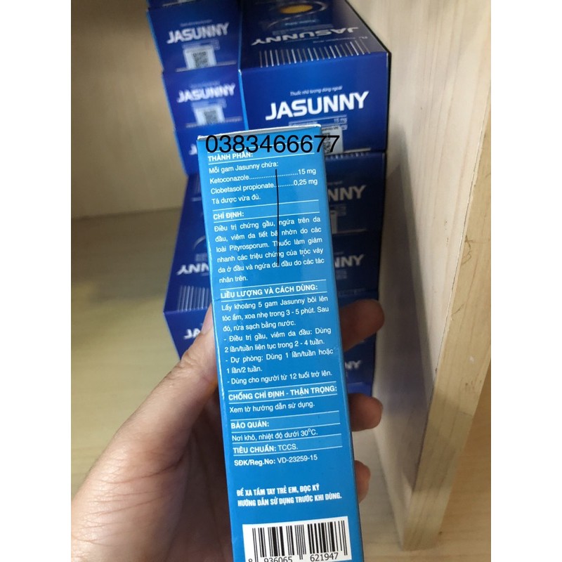 Dầu gội gàu Jasunny tube 50g