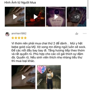 nước hoa clin 75ml có nhũ